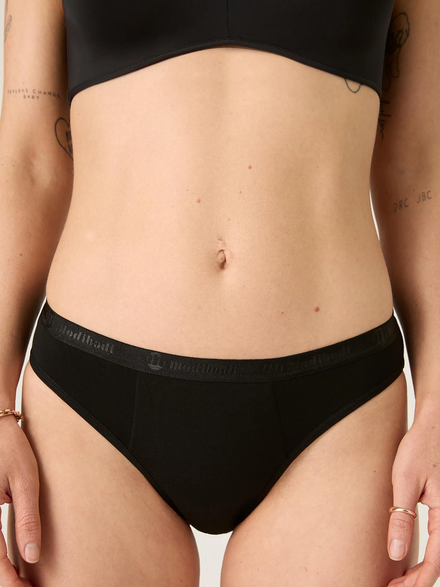 Classic Bikini Maxi Black - Image 3
