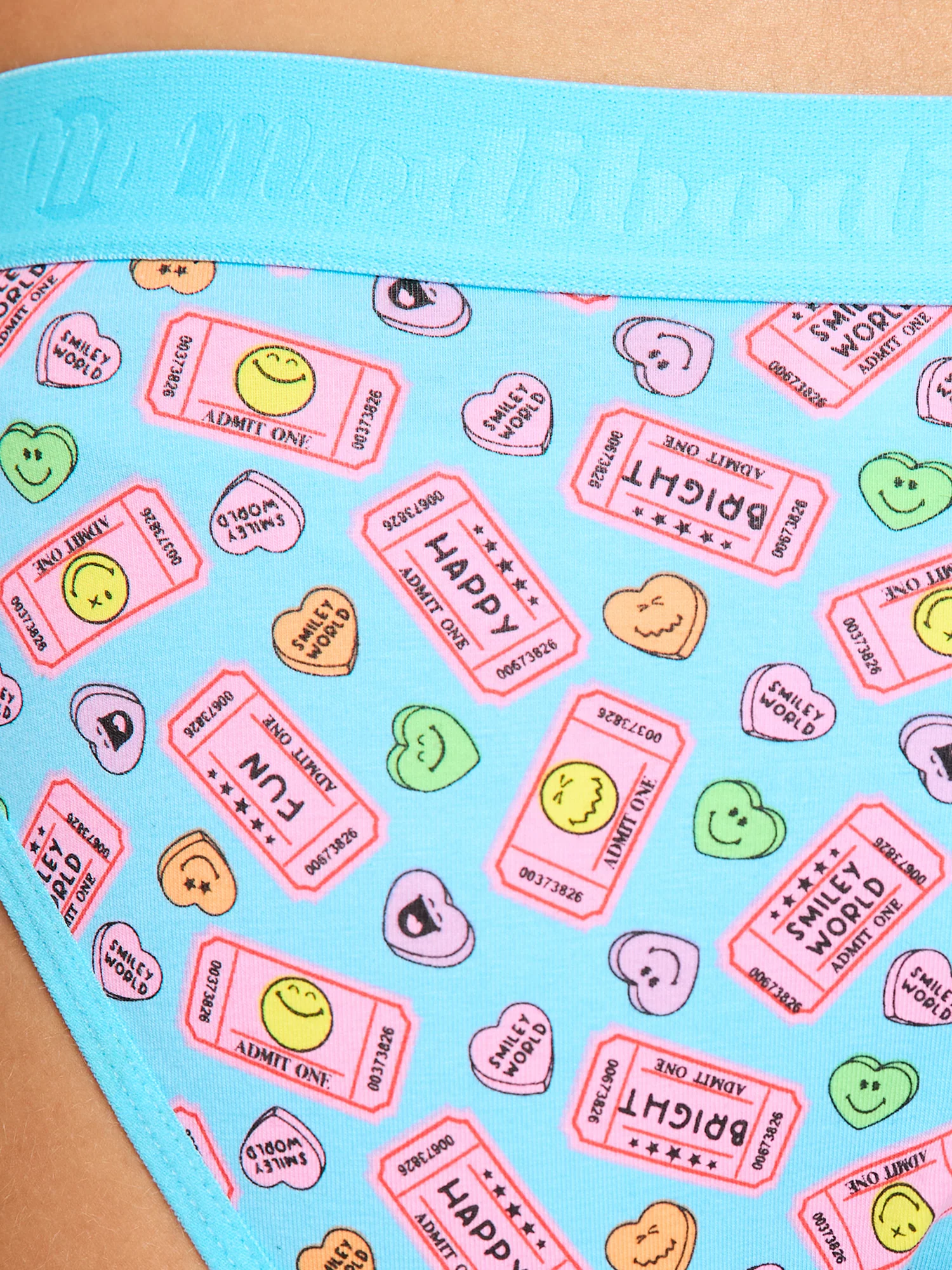 SmileyWorld® | Modibodi Teen Hipster Bikini Moisture Wicking Smiley Tickets - Image 7
