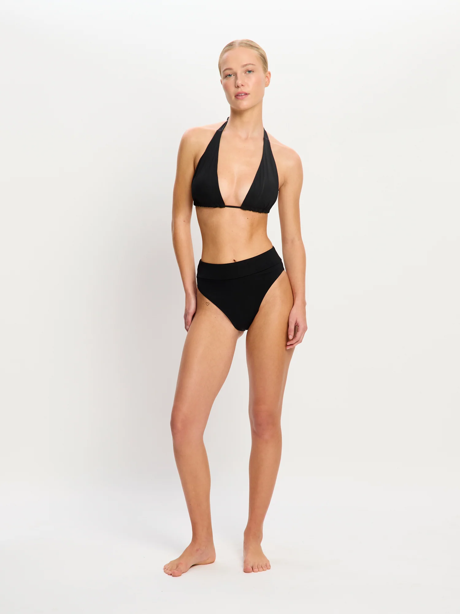 Swimwear Hi-Leg Brief Light Black - Image 3