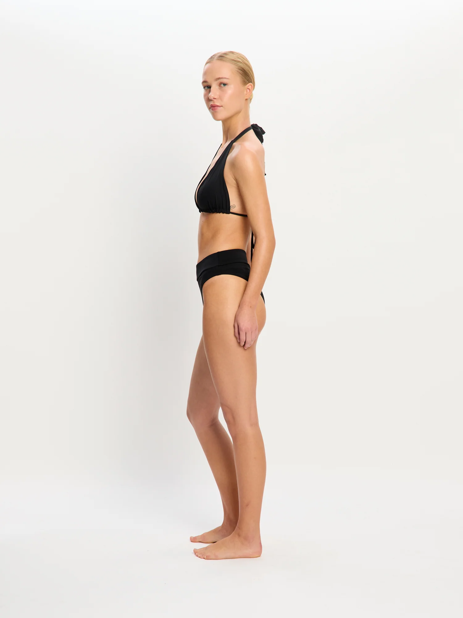 Swimwear Hi-Leg Brief Light Black - Image 5