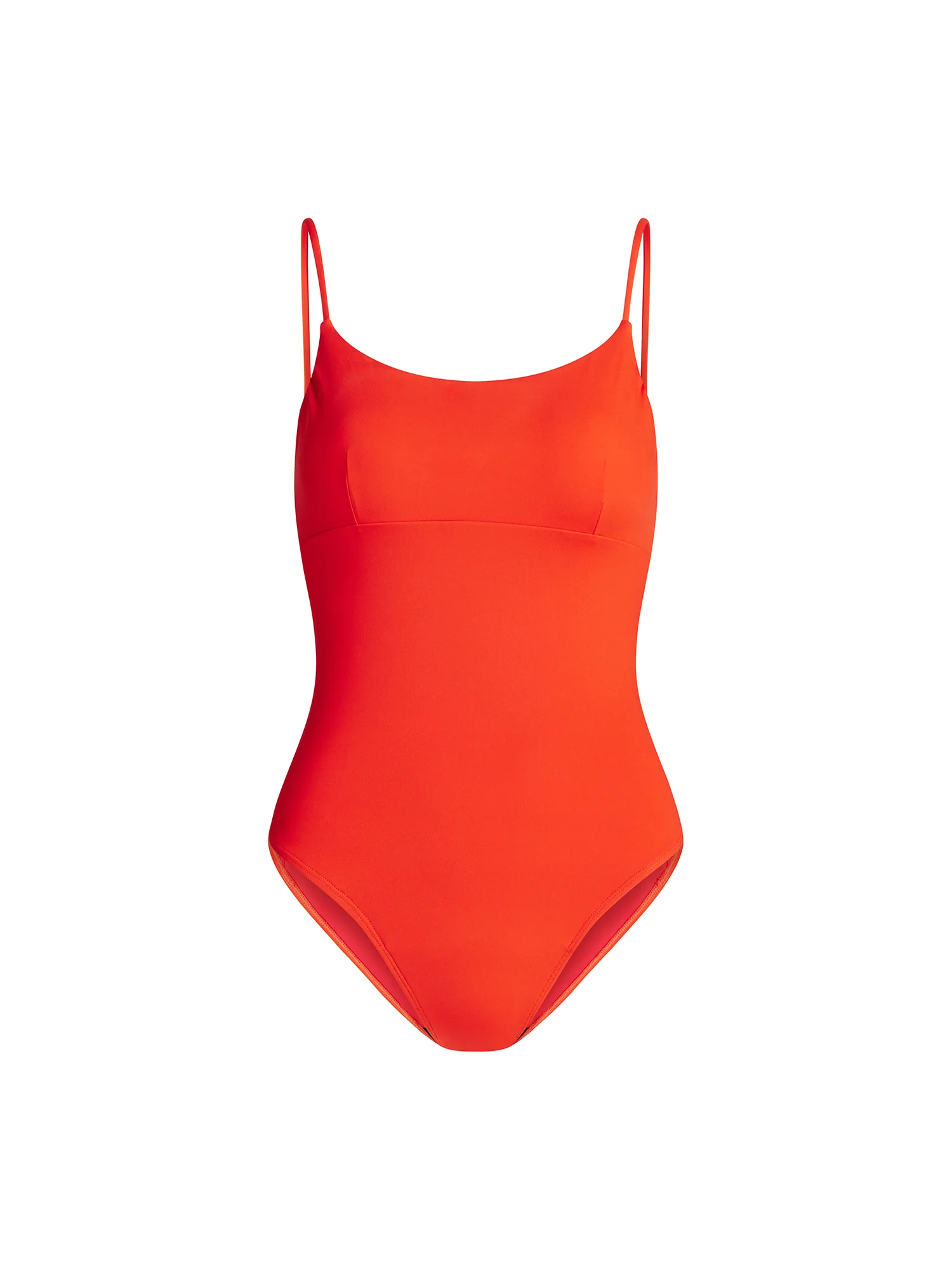 Swimwear String Back One Piece Light Poinciana - Image 8