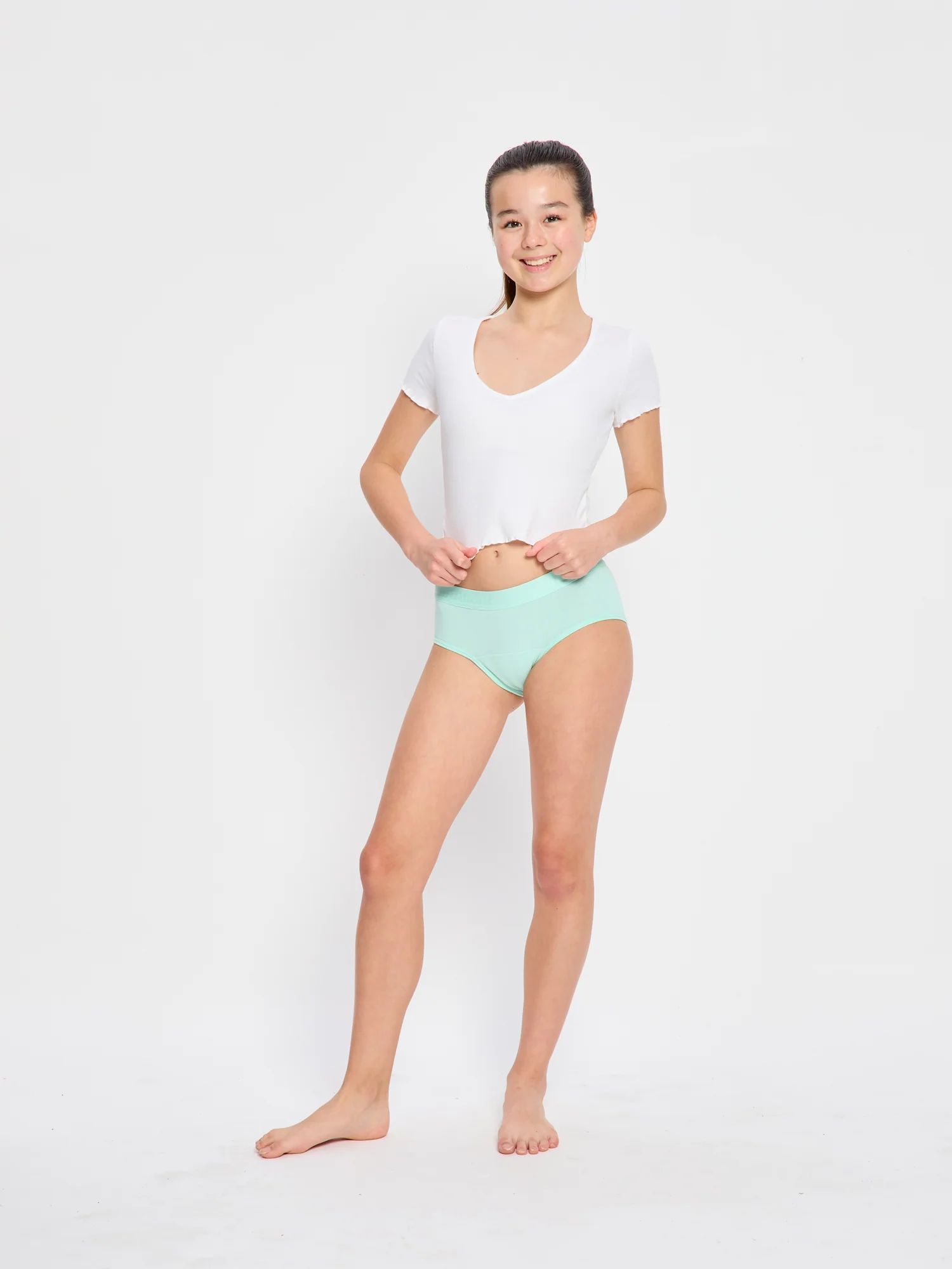 Teen Hipster Boyleg Moderate Spearmint - Image 3