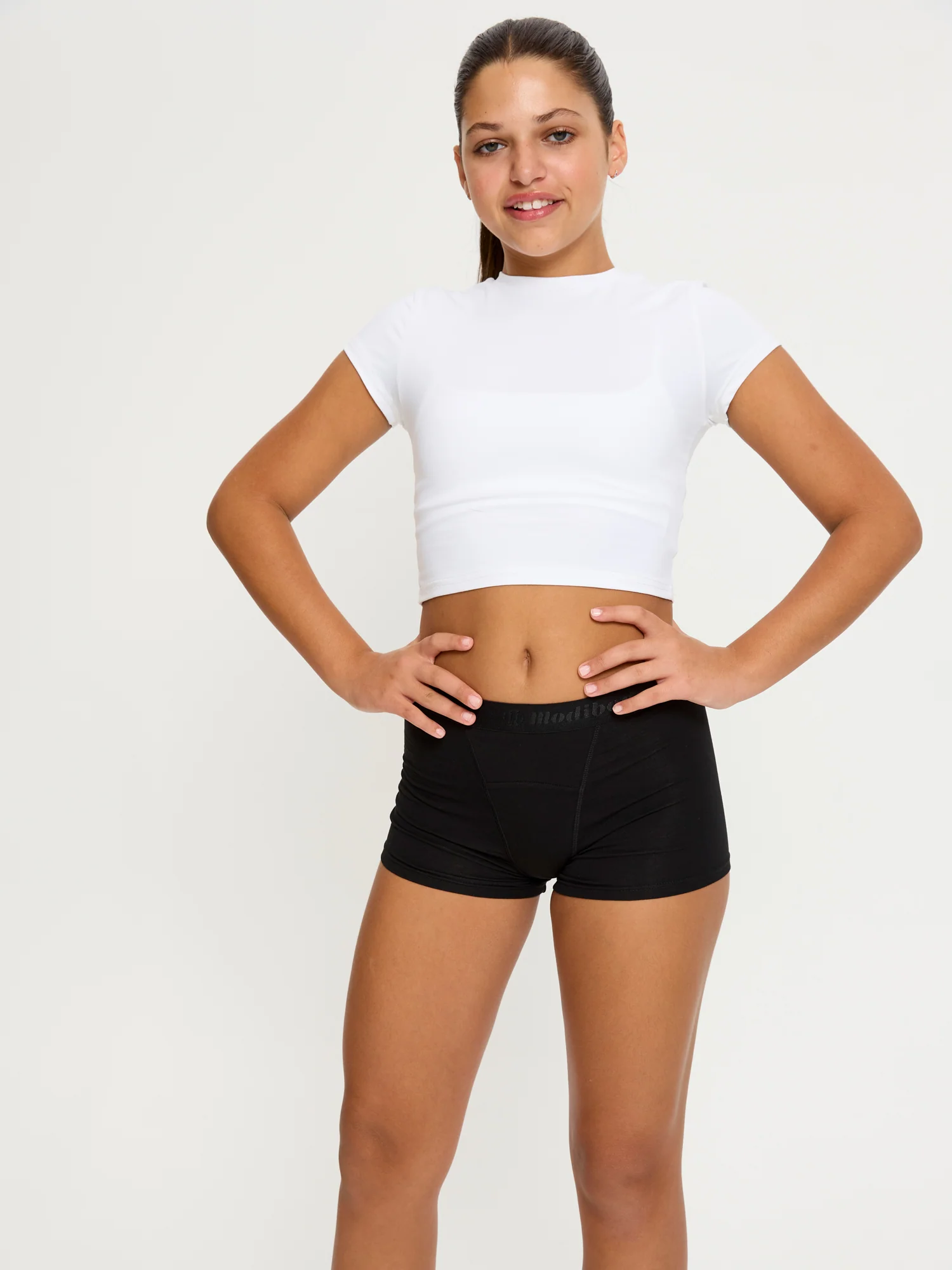 Teen Hipster Boyshort Super Black - Image 3