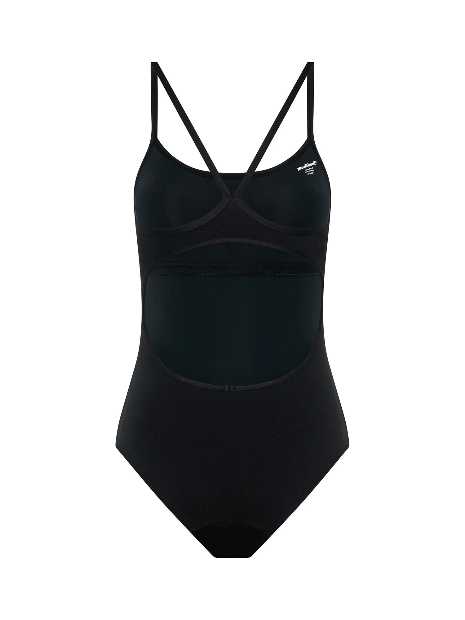Teen Swimwear Performance One Piece Light Black - Image 9