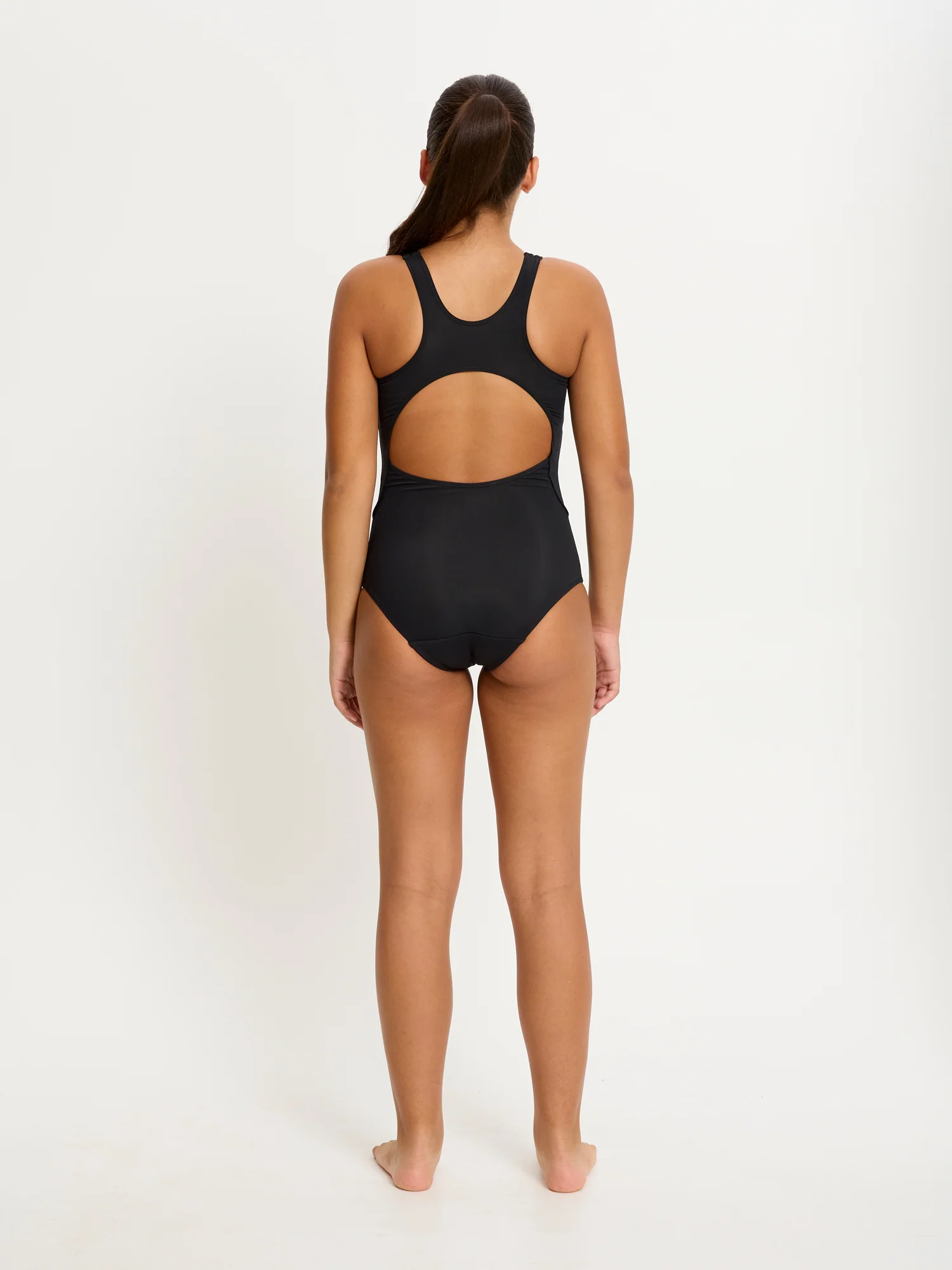 Teen Swimwear Racerback One Piece Light Black - Image 6