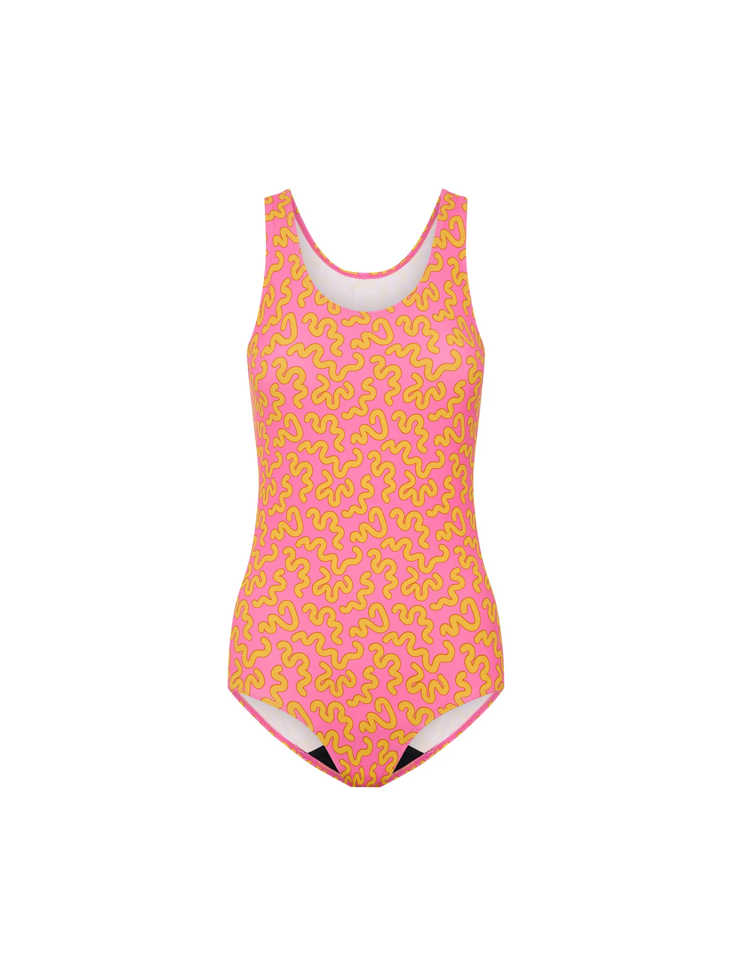 Teen Swimwear Racerback One Piece Light Wavy Pink - Image 6